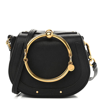 Chloe Calfskin Small Nile Bracelet Bag Black 1 of 14