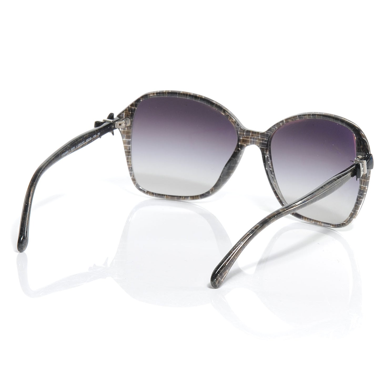 CC Tweed Bow Sunglasses 5205