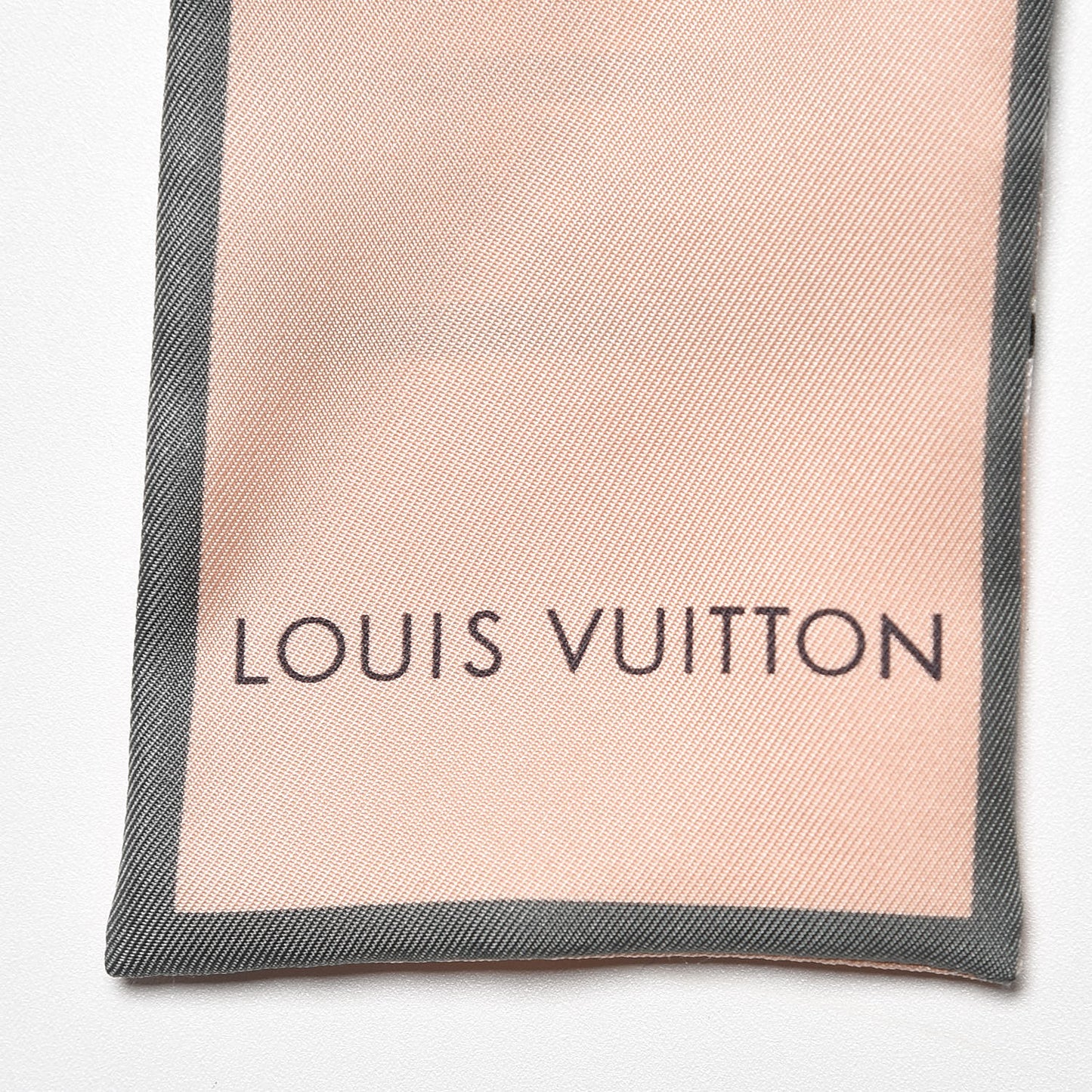 Silk Monogram Trunks Bandeau Rose Poudre