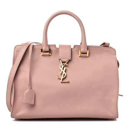 Saint Laurent Calfskin Monogram Small Cabas Pale Blush 1 of 19