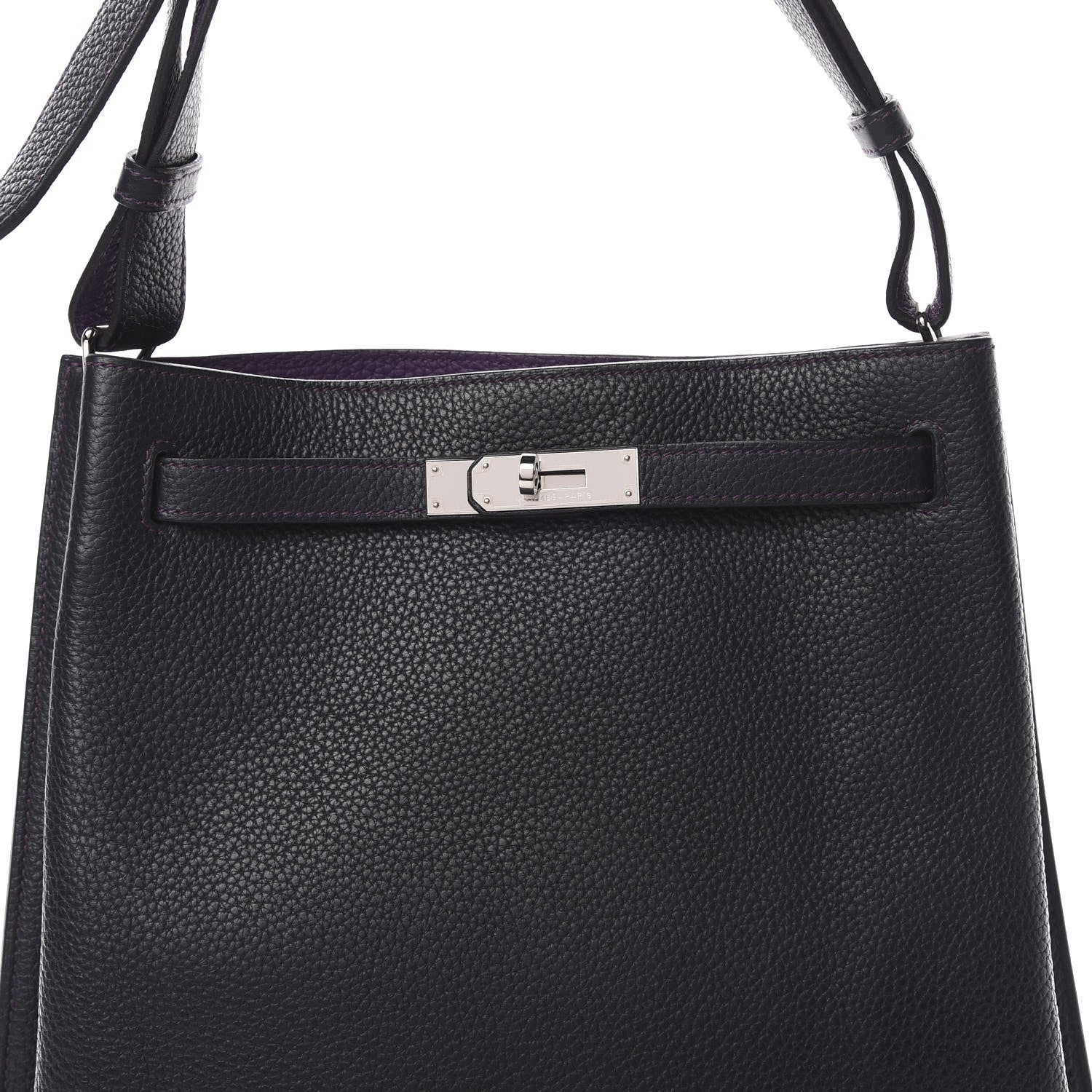 Hermes Taurillon Clemence So Kelly 26 Bleu Obscur Ultraviolet 8 of 11