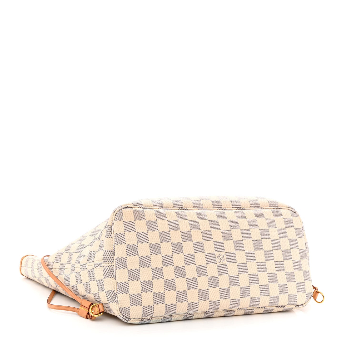 Damier Azur Neo Neverfull MM Rose Ballerine