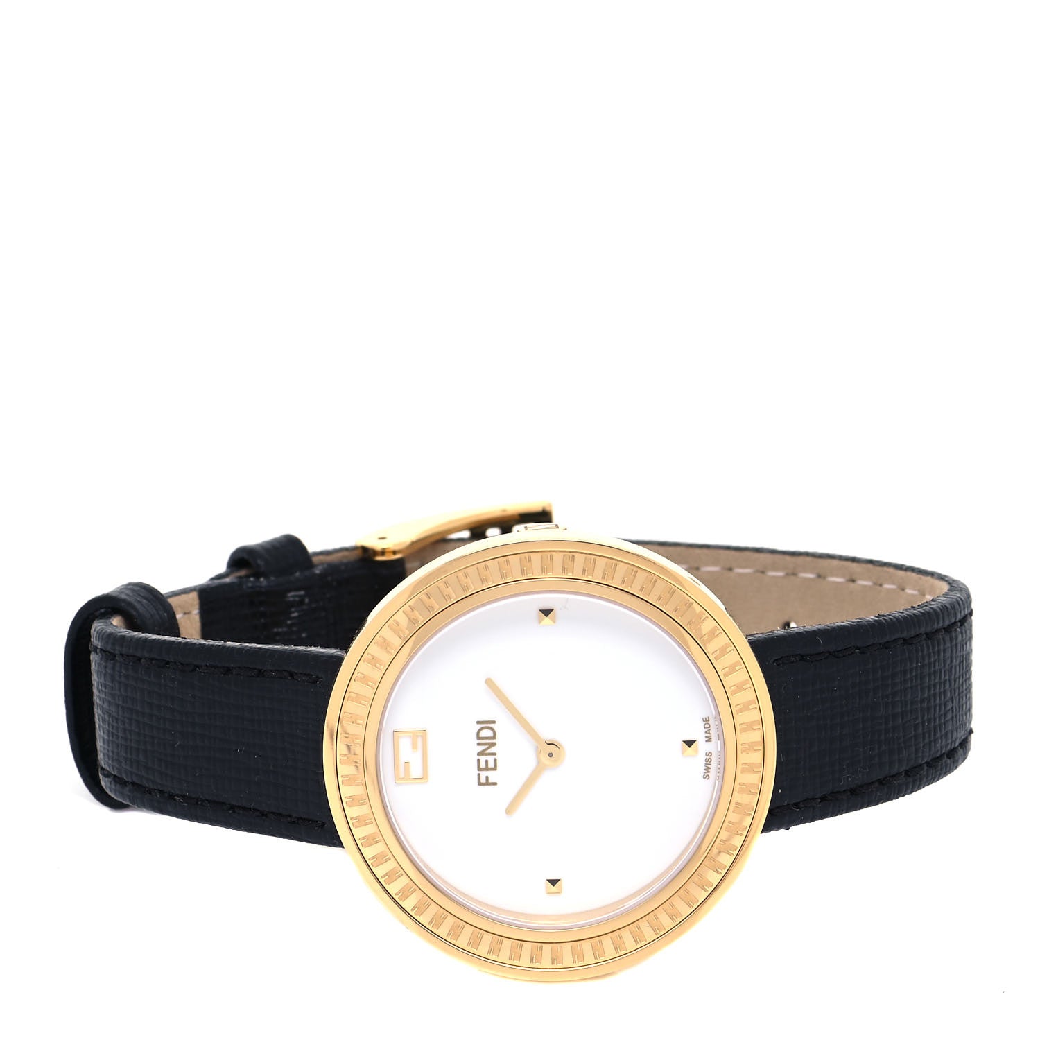 Fendi Stainless Steel Calfskin 36mm My Way Quartz Watch 2 of 5