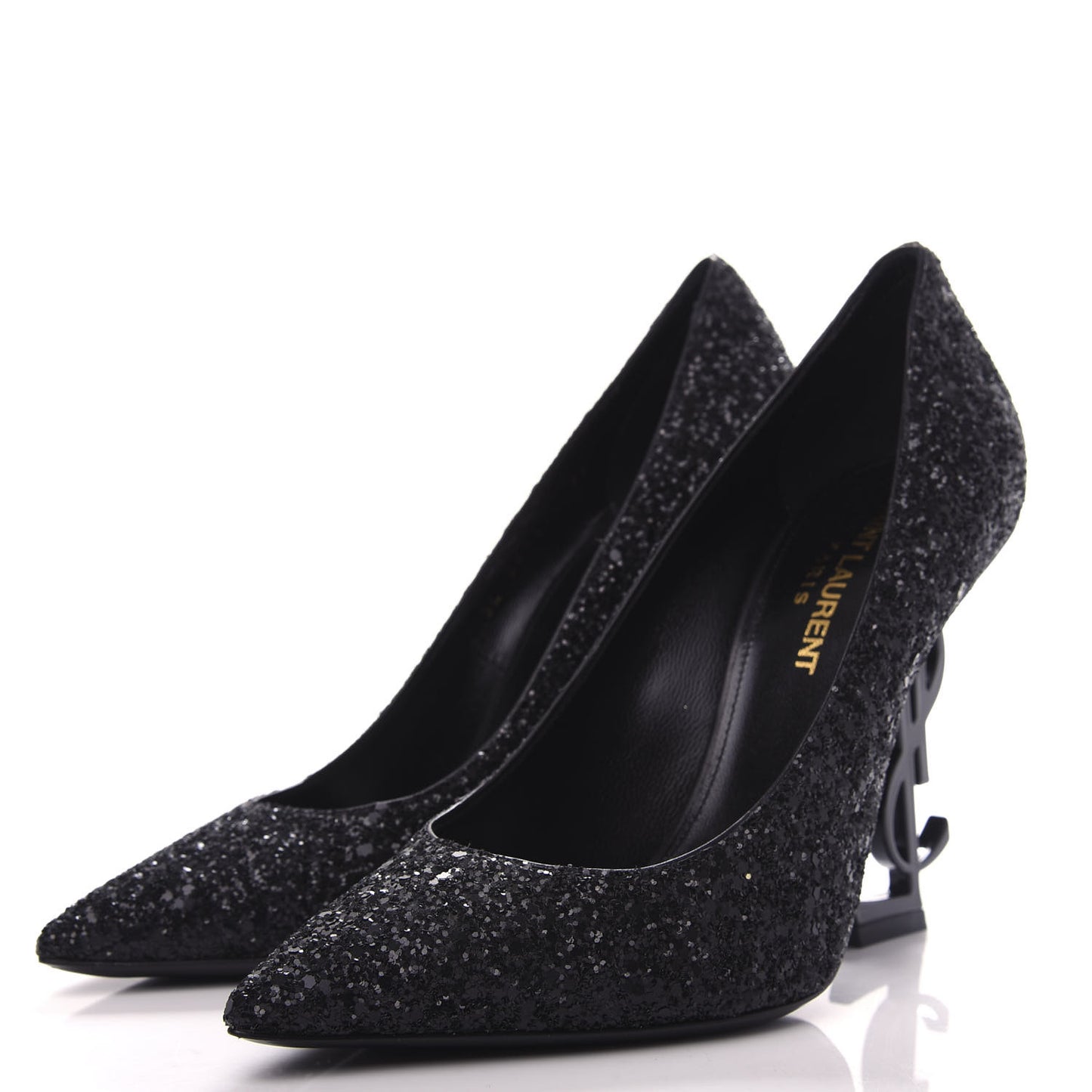 Glitter Opyum 100 Pumps 36 Black