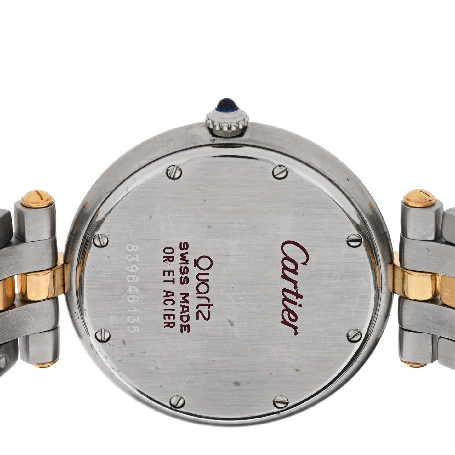 Stainless Steel 18K Yellow Gold 29mm Panthere Vendome Quartz Watch
