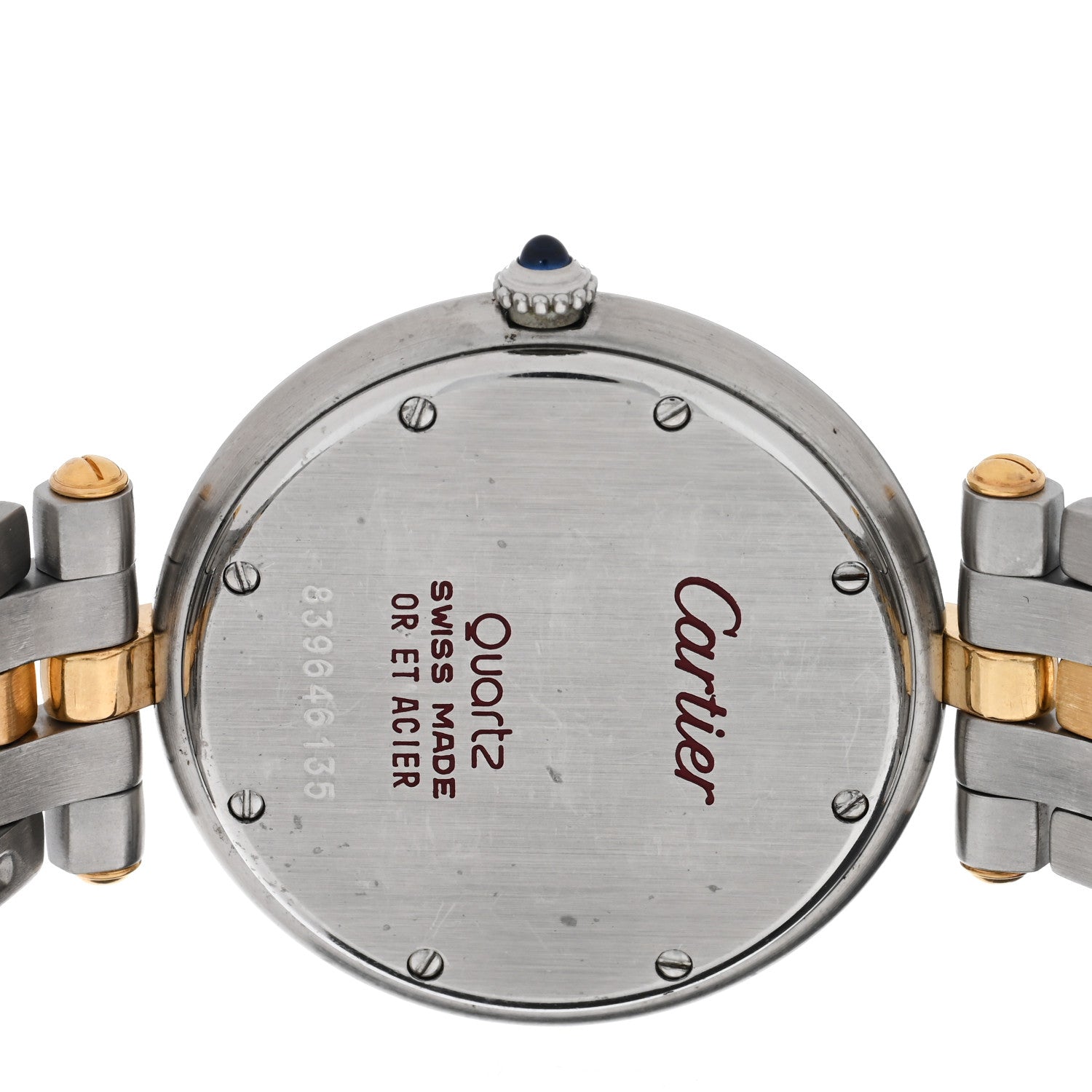 Cartier Stainless Steel 18K Yellow Gold 29mm Panthere Vendome Quartz Watch 4 of 4