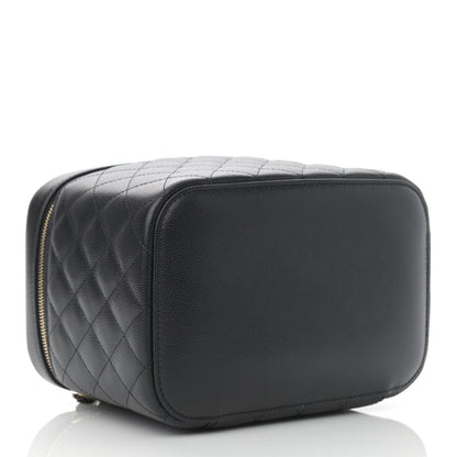 Chanel Caviar Quilted Large Vanity Pouch Black 4 of 10
