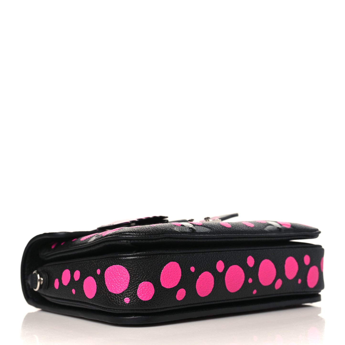 LV x YK Empreinte Monogram Giant Pochette Metis Black Fuchsia