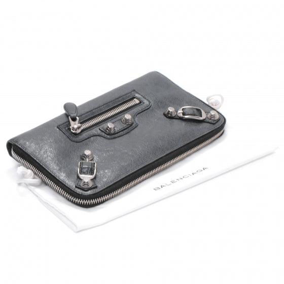 Agneau Compagnon Wallet GSH Anthracite