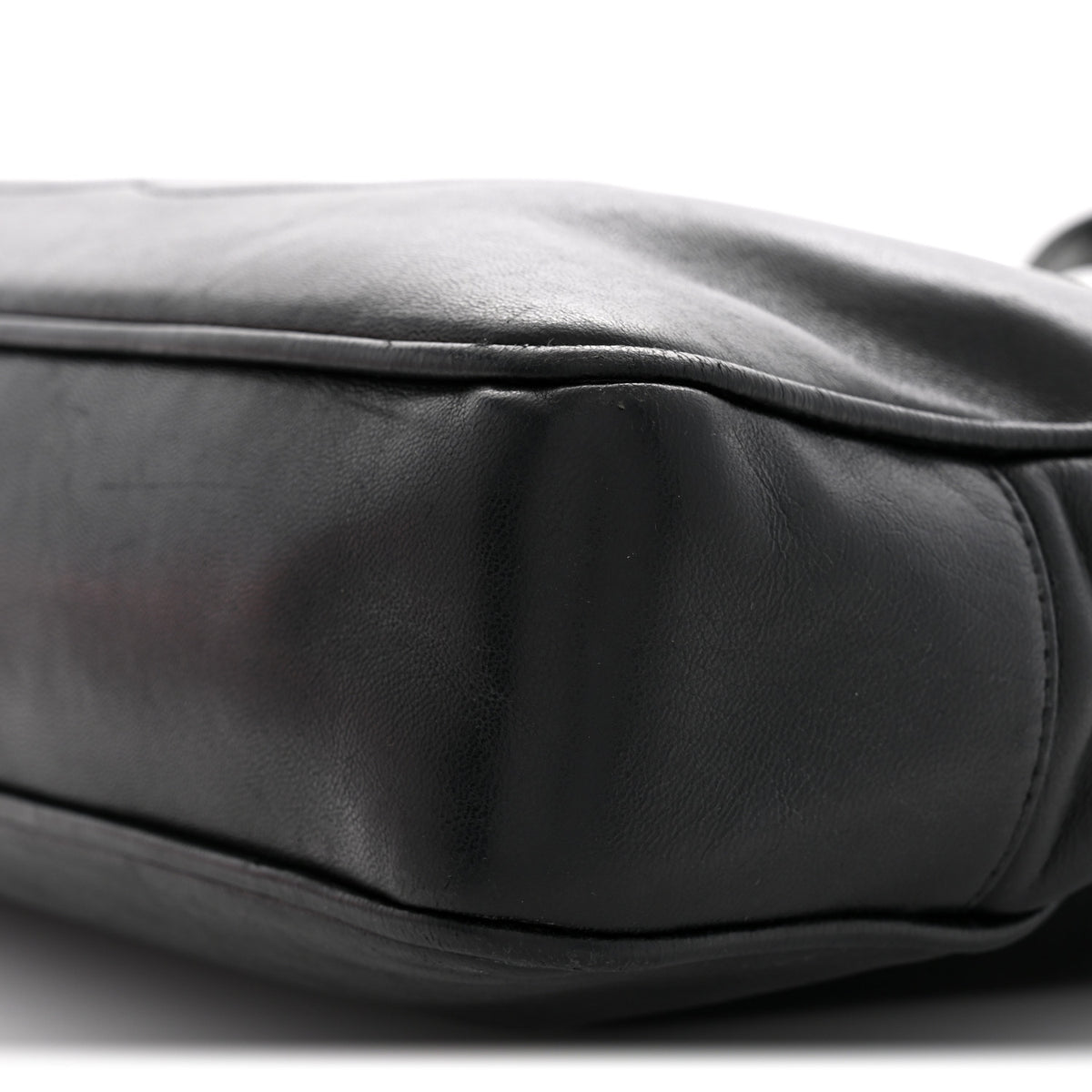 Lambskin CC Shoulder Bag Black