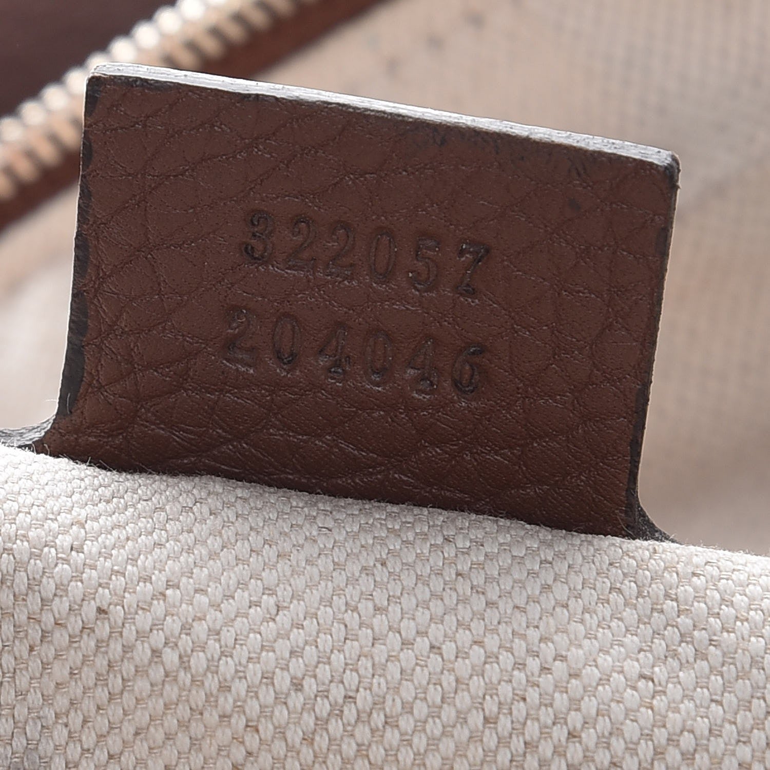 Gucci Pebbled Calfskin Large Soho Briefcase Brown 7 of 7