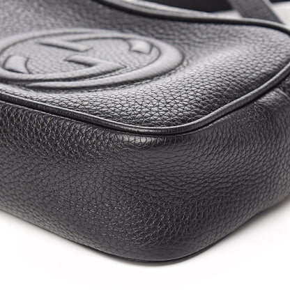 Gucci Pebbled Calfskin Mini Soho Disco Bag Black 11 of 12