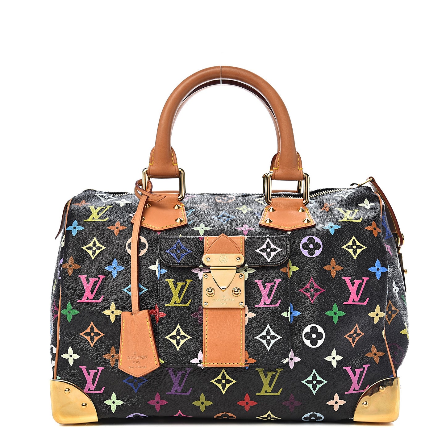 Monogram Multicolor Speedy 30 Black