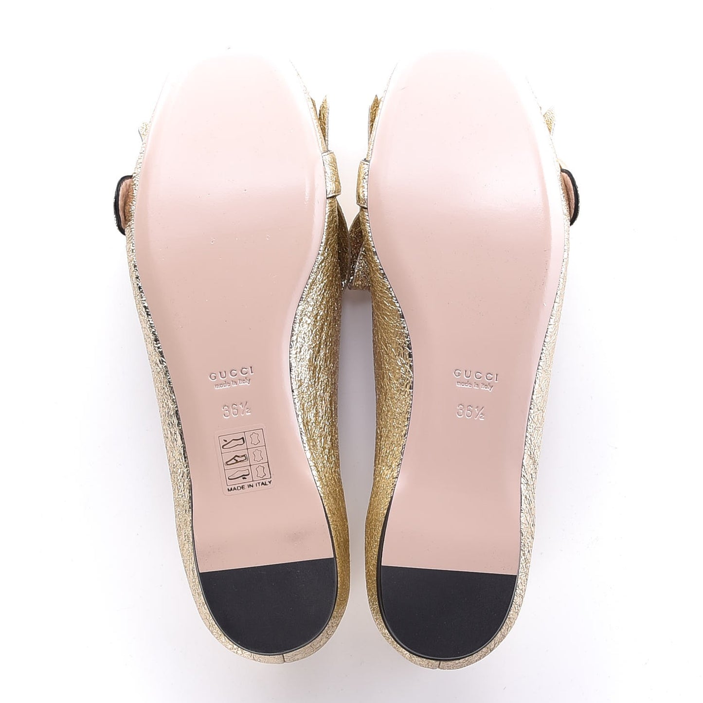 Galassia GG Marmont Fringe Flats 36.5 Platino
