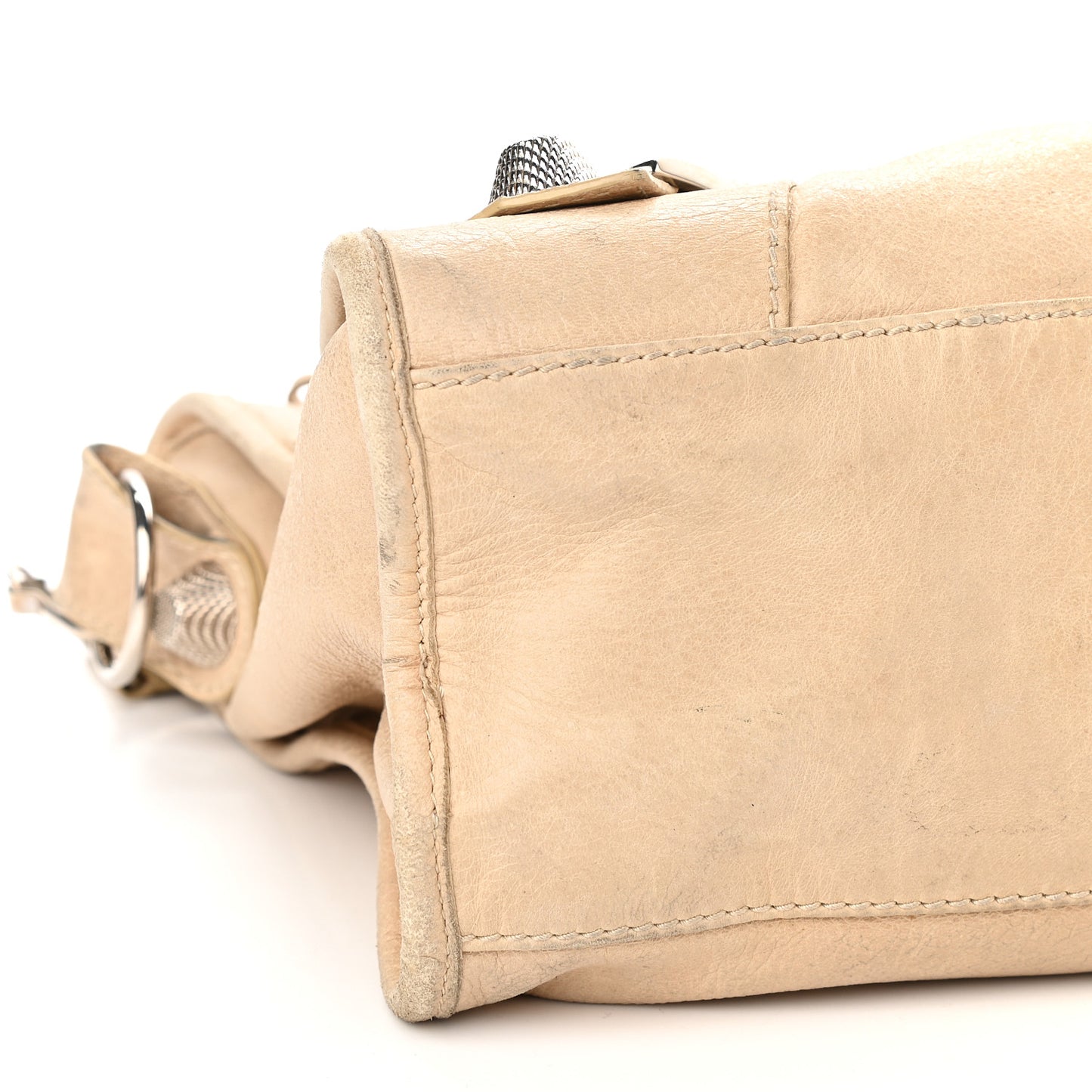Agneau Giant 12 Silver Hardware City Sahara