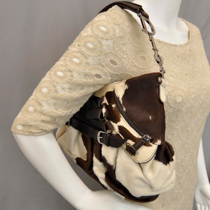 Christian Dior Pony Hair Animal Print Ballet Bag 2 of 8