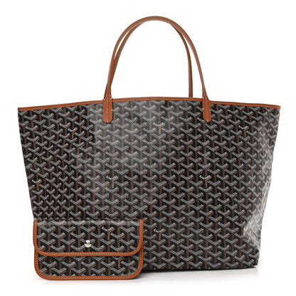 Goyard Goyardine Saint Louis GM Black Gold 1 of 10