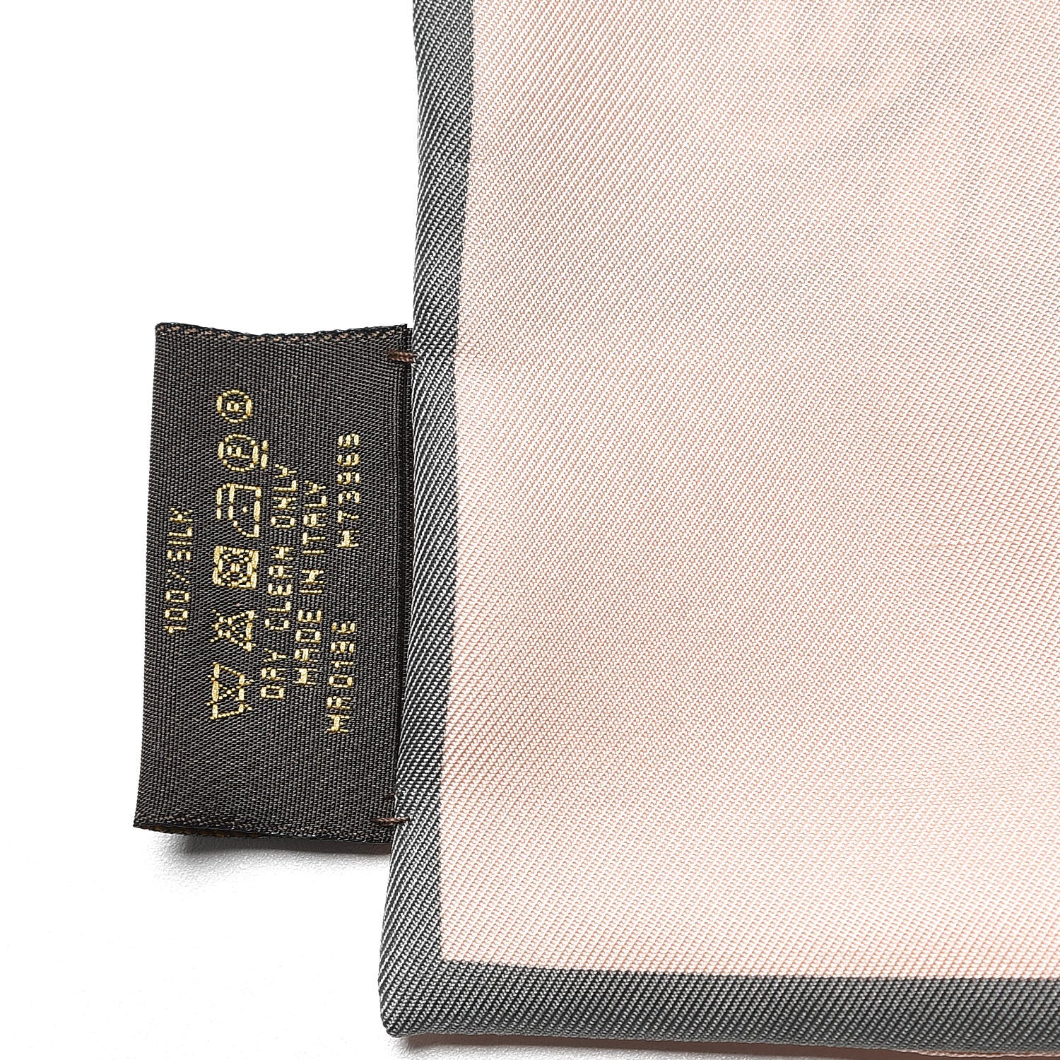 Louis Vuitton Silk Monogram Trunks Bandeau Rose Poudre 6 of 6