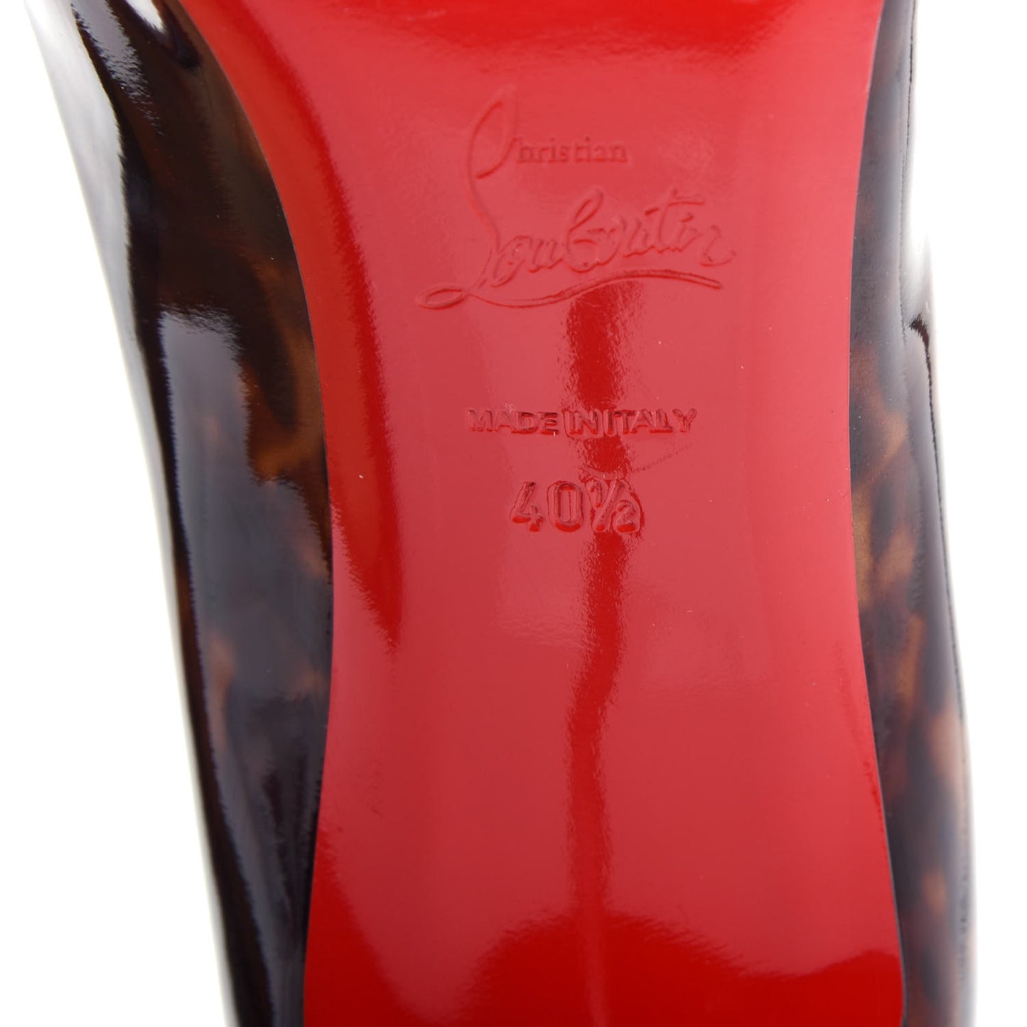 Patent Tartaruga Decollete 554 70 Pumps 40.5 Testa Di Moro