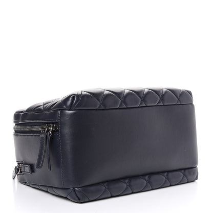 Chanel Lambskin Quilted Medium Trendy CC Bowling Bag Navy 3 of 12
