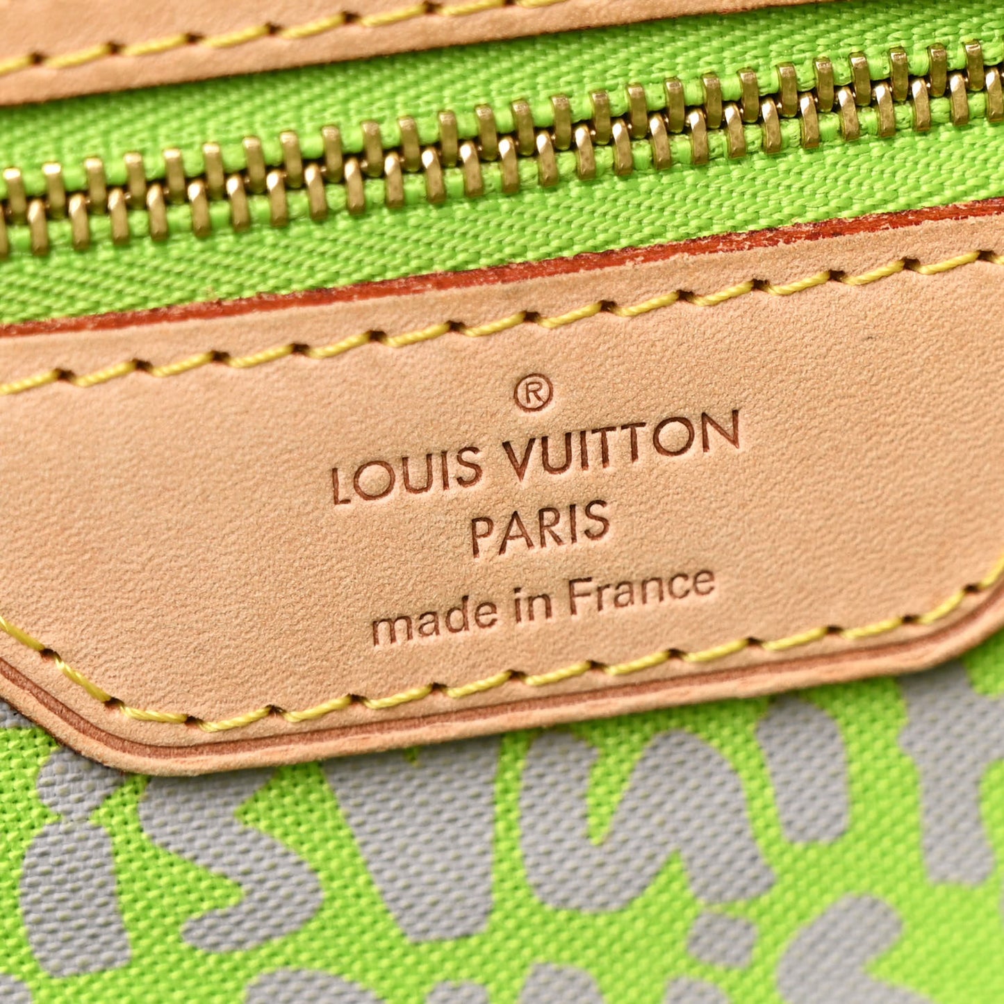 Monogram Graffiti Neverfull GM Green