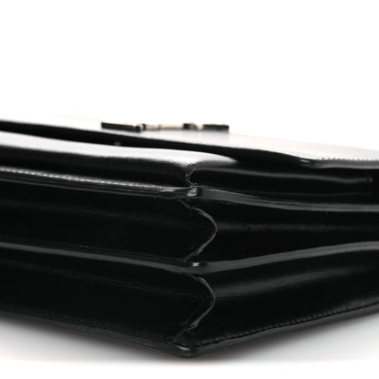 Saint Laurent Calfskin Medium Monogram Sunset Black Sunset Black 10 of 11