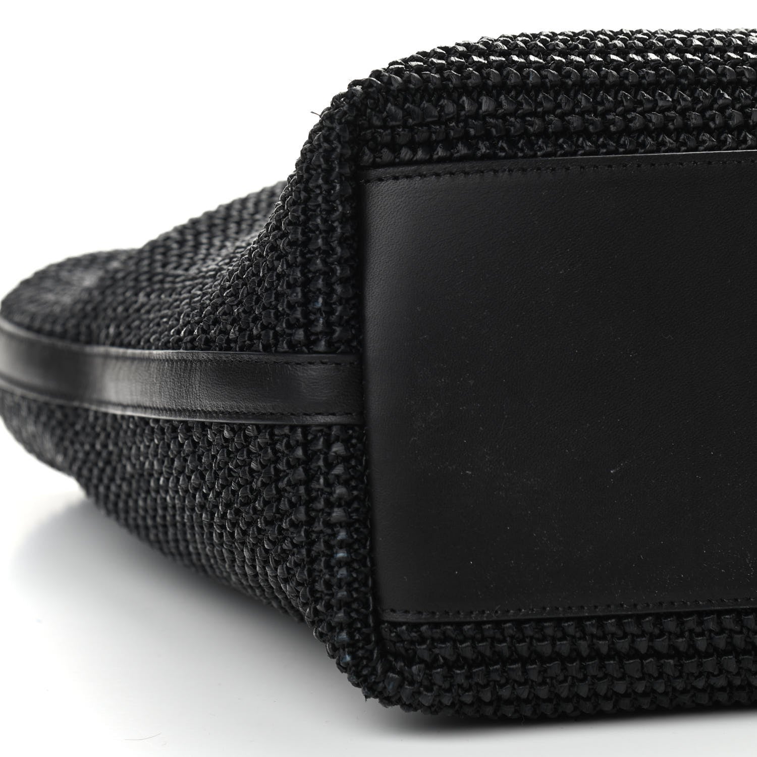 Saint Laurent Raffia Tote Black 7 of 8
