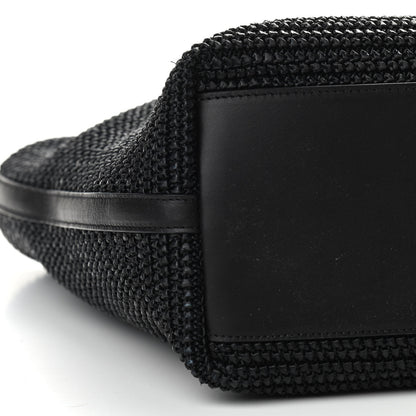 Saint Laurent Raffia Tote Black 7 of 8