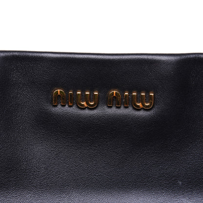 Miu Miu Soft Calf Cloud Hobo Black 12 of 13