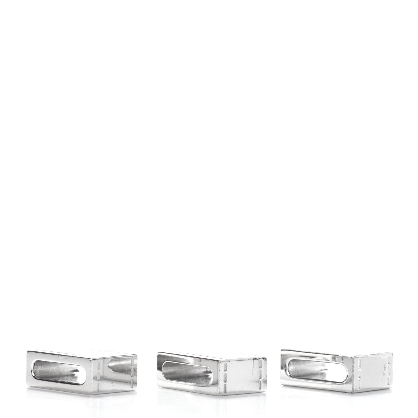 Palladium Bolduc Scarf Ring Set