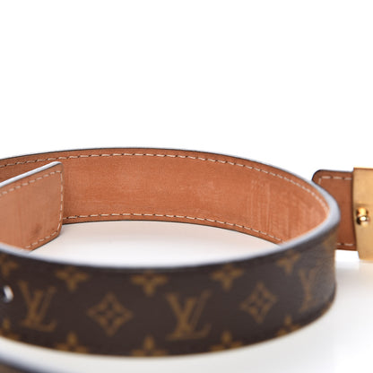 Louis Vuitton Mini Monogram 25mm LV Initiales Belt 85 34 8 of 8