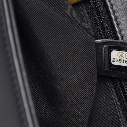 Chanel Calfskin Quilted New Medium Boy Flap Black 6 of 13