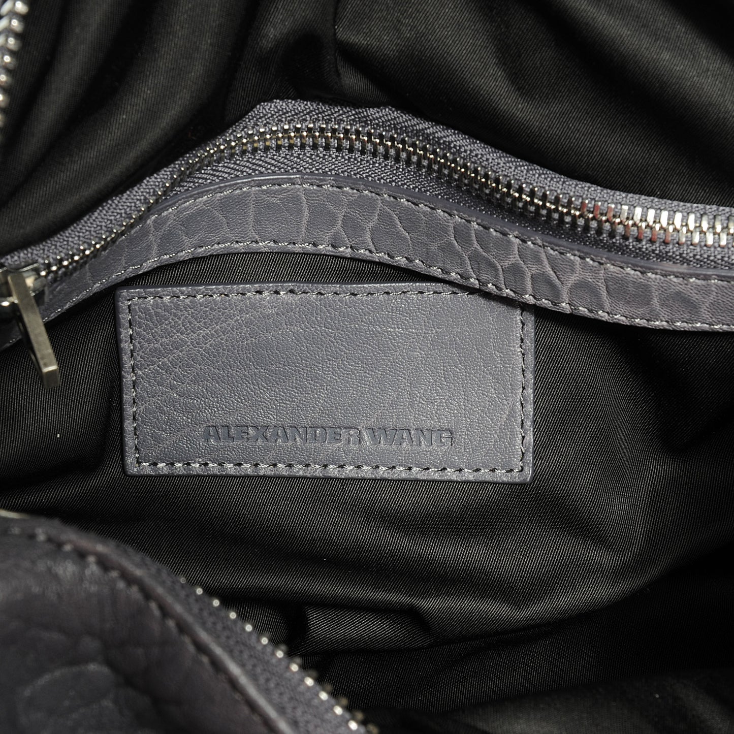 Leather Rocco Tundra w Silver Hardware