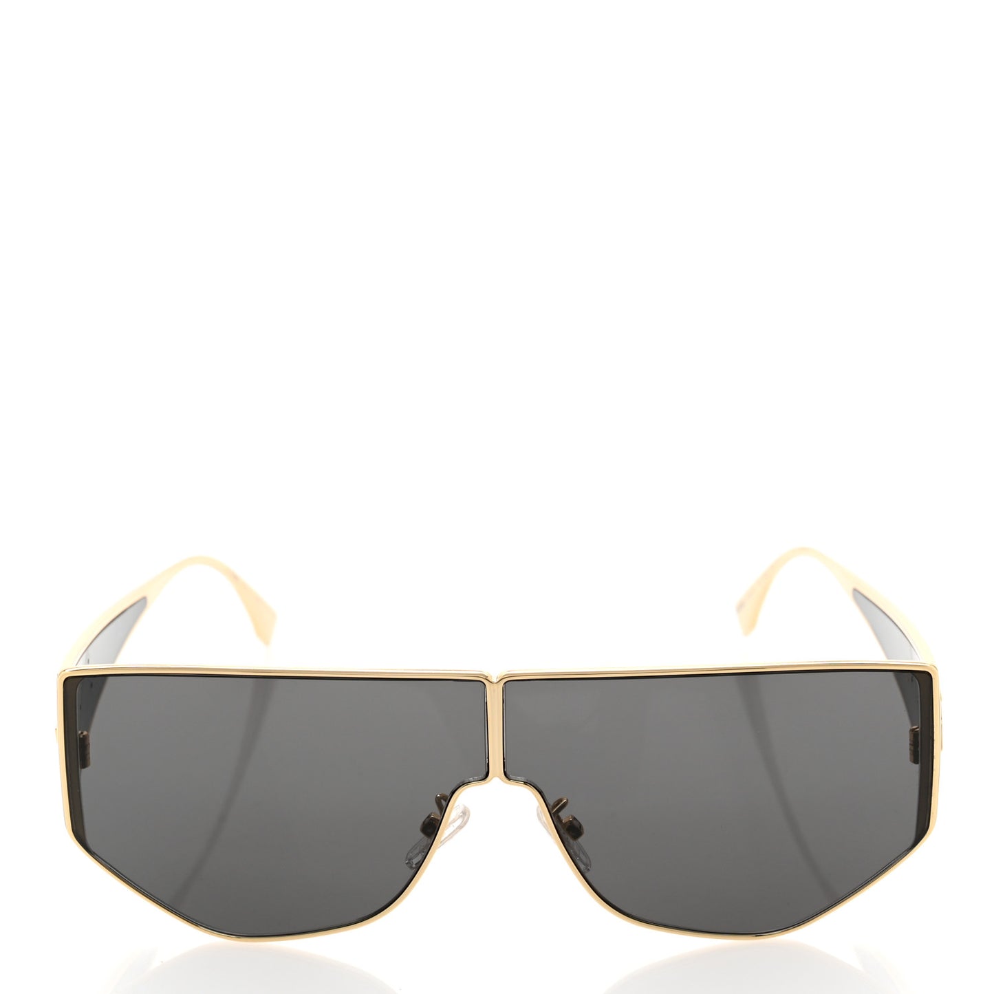 Metal Disco Geometric Sunglasses FE 40051/U Gold