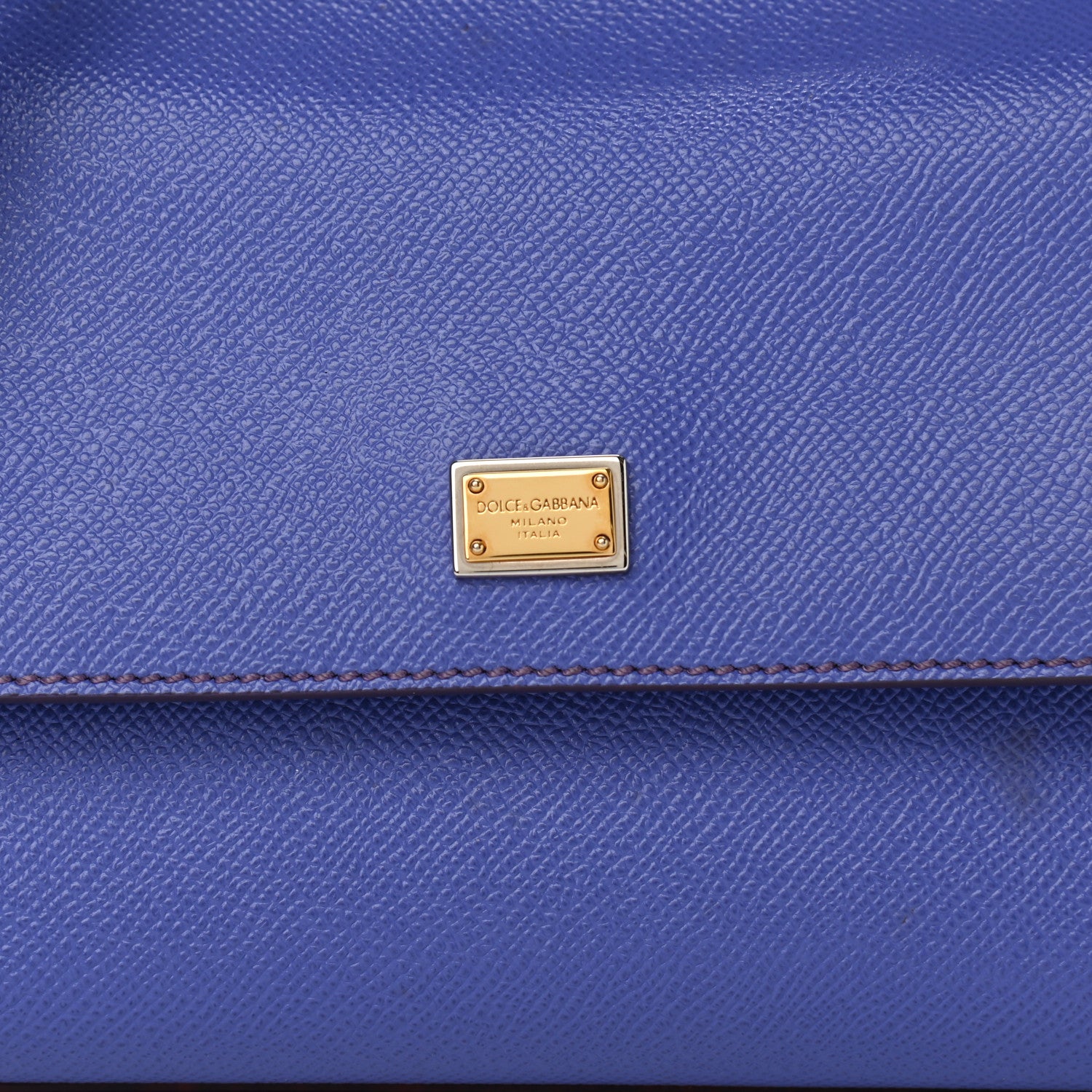 Dolce & Gabbana Dauphine Small Miss Sicily Satchel Purple 6 of 12