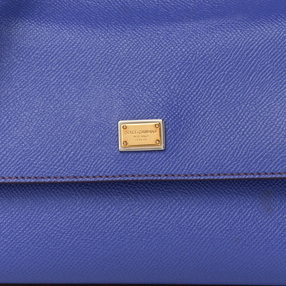 Dolce & Gabbana Dauphine Small Miss Sicily Satchel Purple 6 of 12