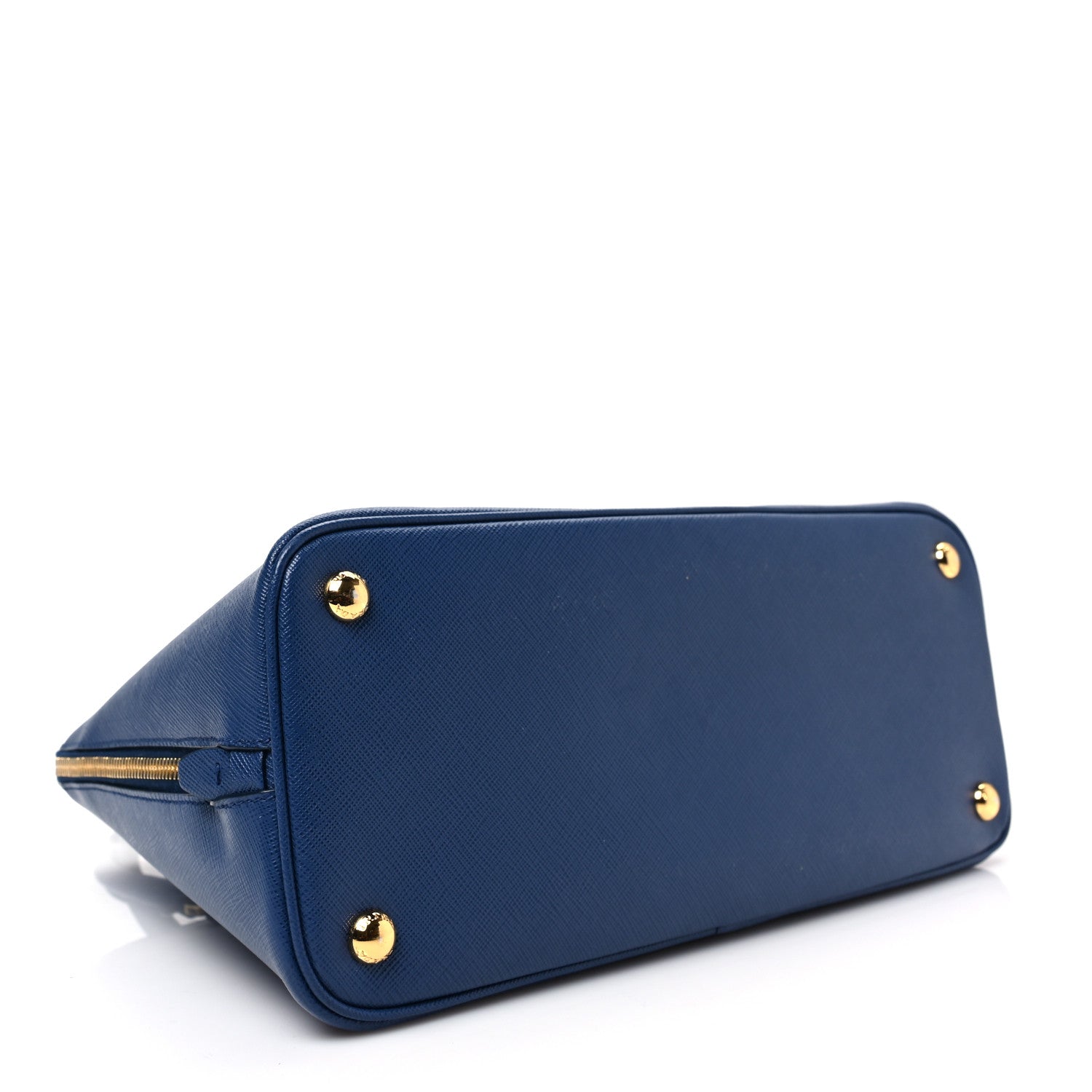 Prada Saffiano Lux Medium Promenade Tote Bluette 4 of 8