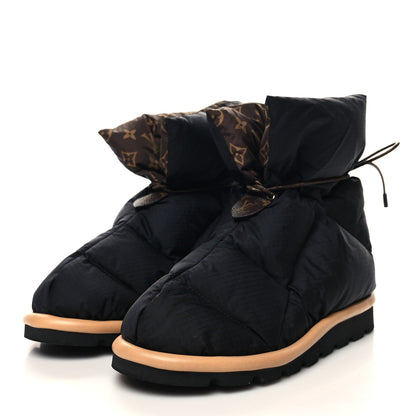 Louis Vuitton Nylon Monogram Pillow Comfort Ankle Boot 39 Black 3 of 7