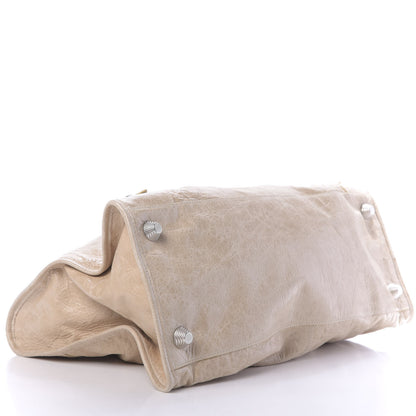 Balenciaga Agneau Giant 21 Silver Hardware Work Sahara 4 of 9