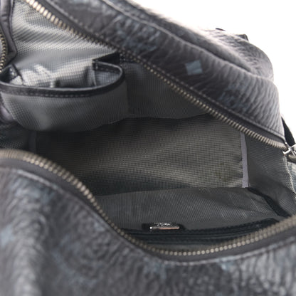 MCM Visetos Small Side Stud Stark Backpack Black 5 of 11