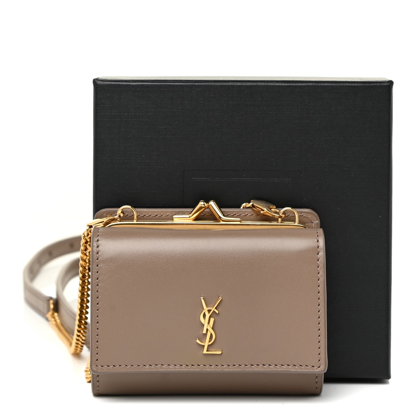 Smooth Calfskin Monogram Rider Belt Bag Taupe
