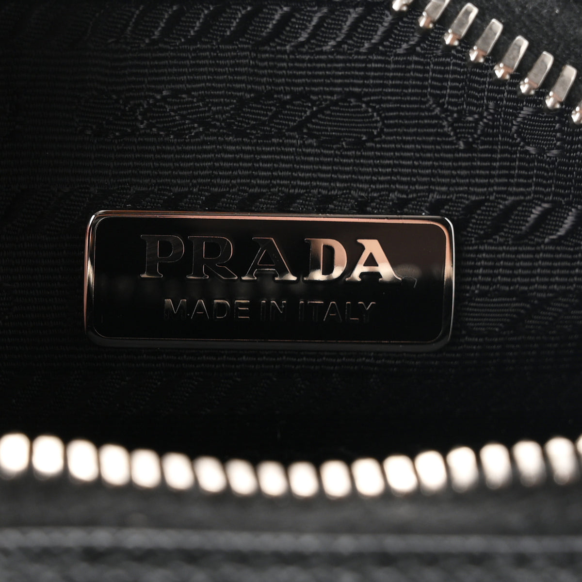 Prada Saffiano Phone Crossbody Pouch  Black 10 of 19