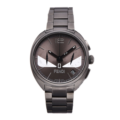 Fendi Stainless Steel 40mm Momento Bugs Quartz Watch Grey 1 of 7