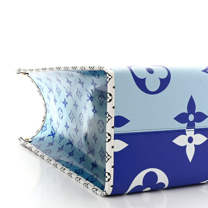 Louis Vuitton Monogram Giant Hawaii Onthego Blue 8 of 9