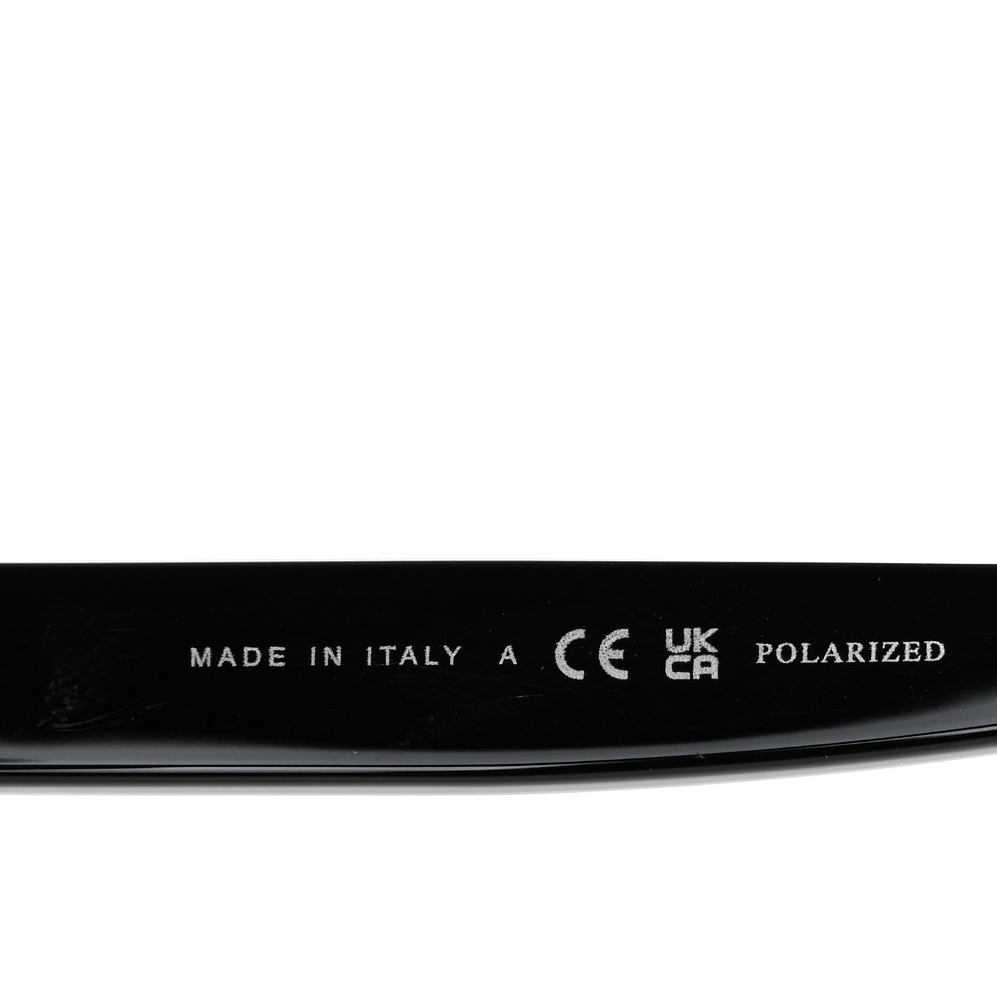 Acetate Polarized Square Sunglasses 5417-A Black