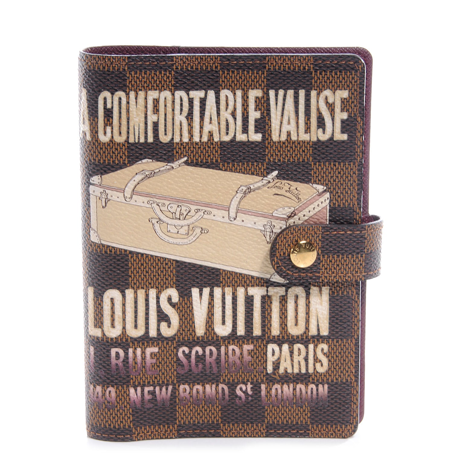 Louis Vuitton Damier Valise Small Ring Agenda 1 of 7
