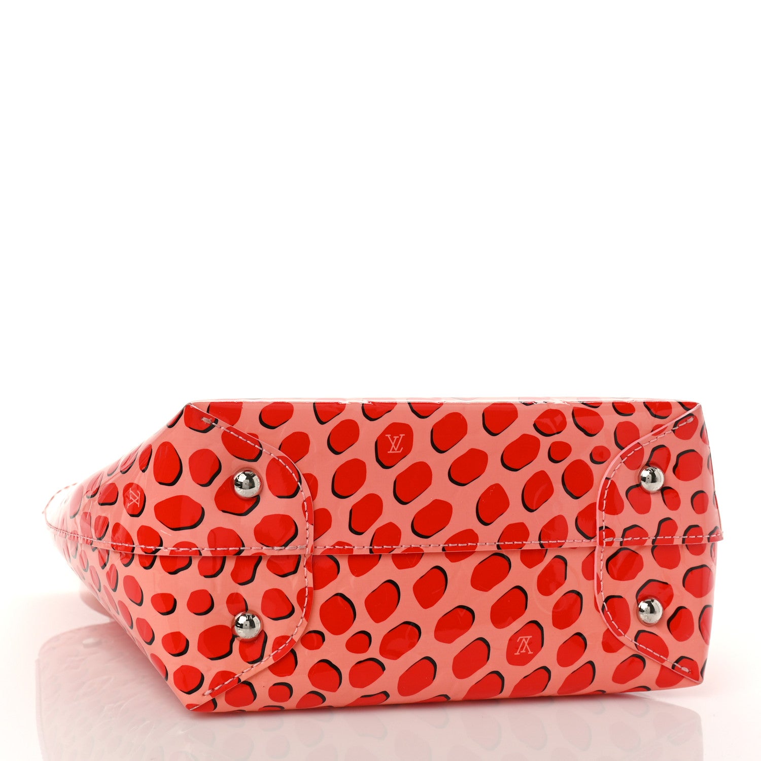 Louis Vuitton Vernis Jungle Dots Open Tote Sugar Pink Poppy 4 of 10