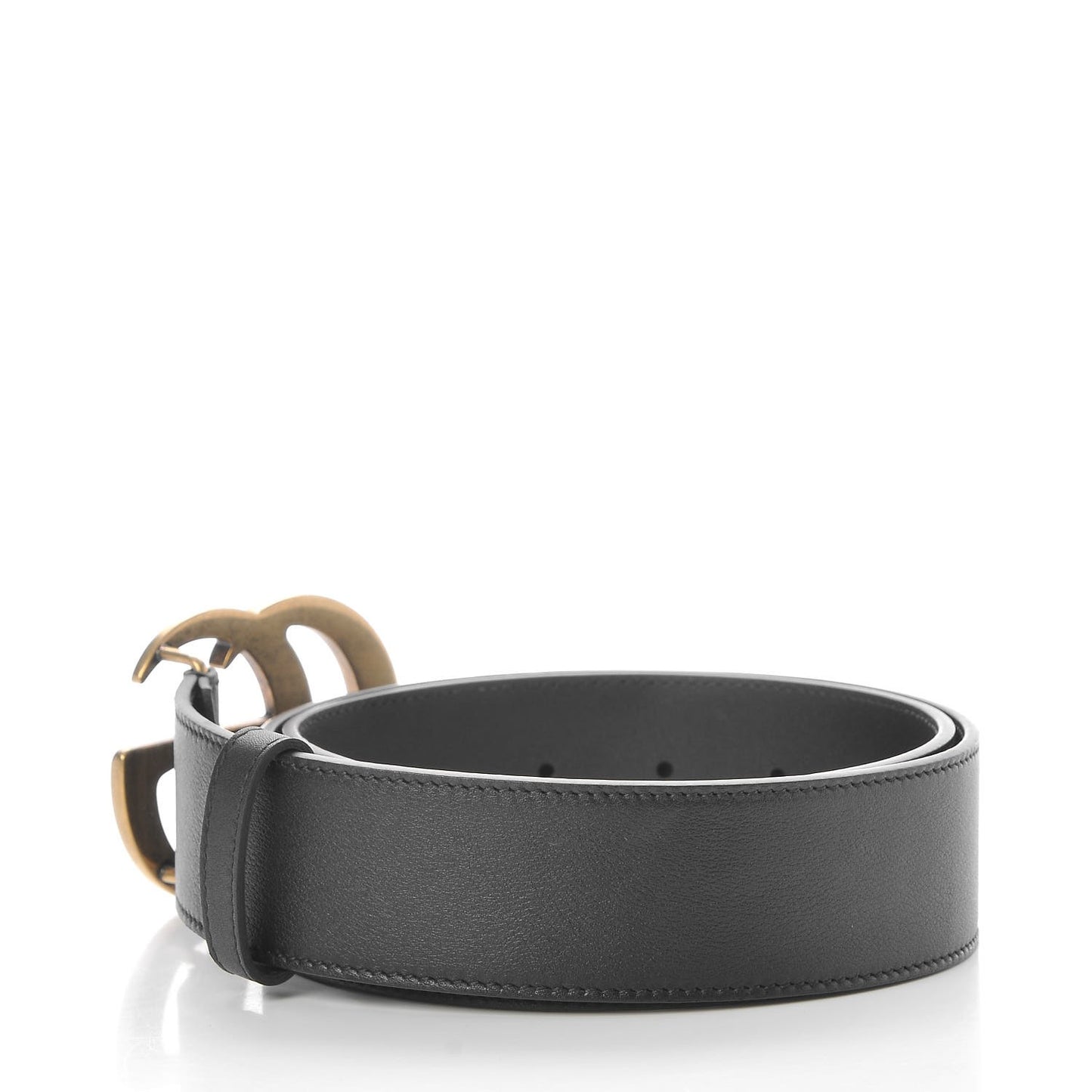 Calfskin Double G 40mm Belt 80 32 Black