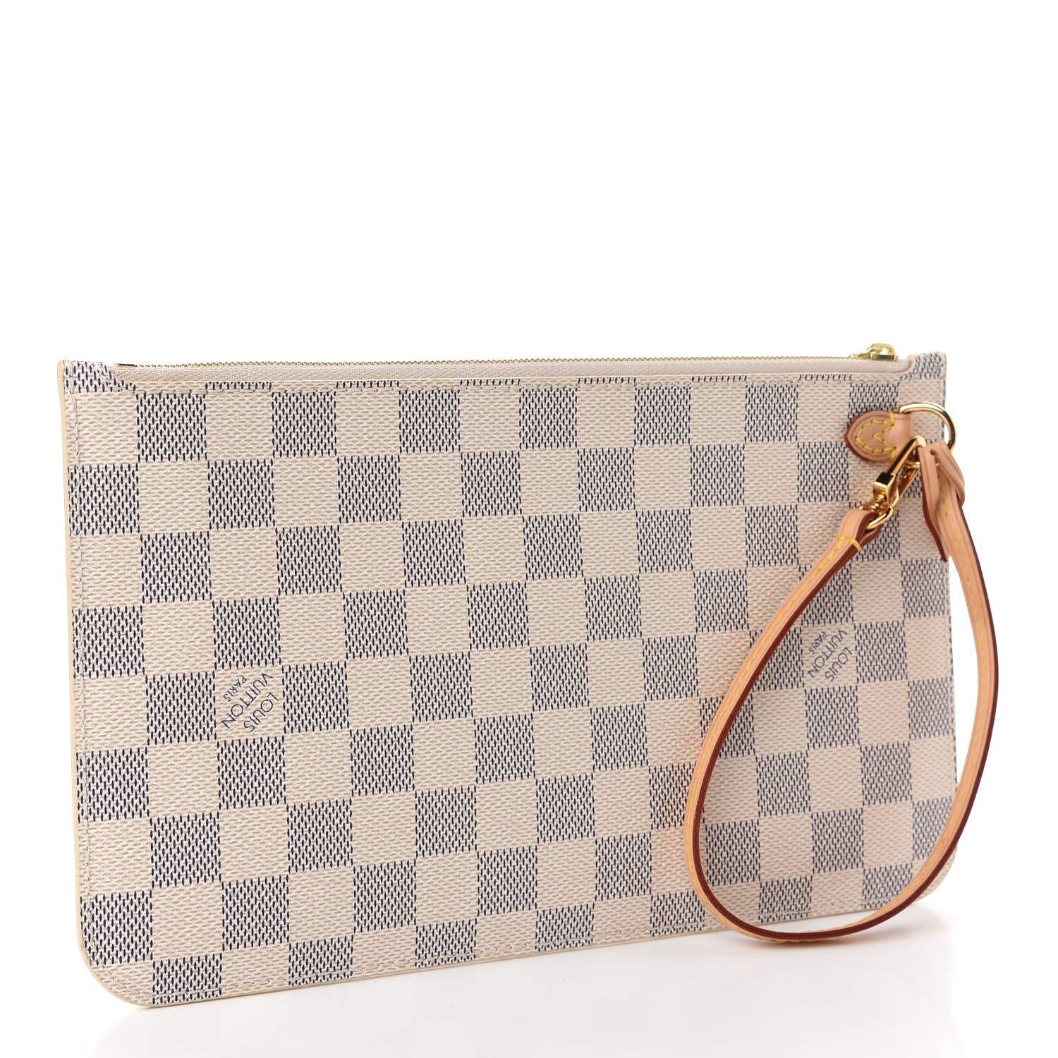 Louis Vuitton Damier Azur Neverfull MM GM Pochette 3 of 7