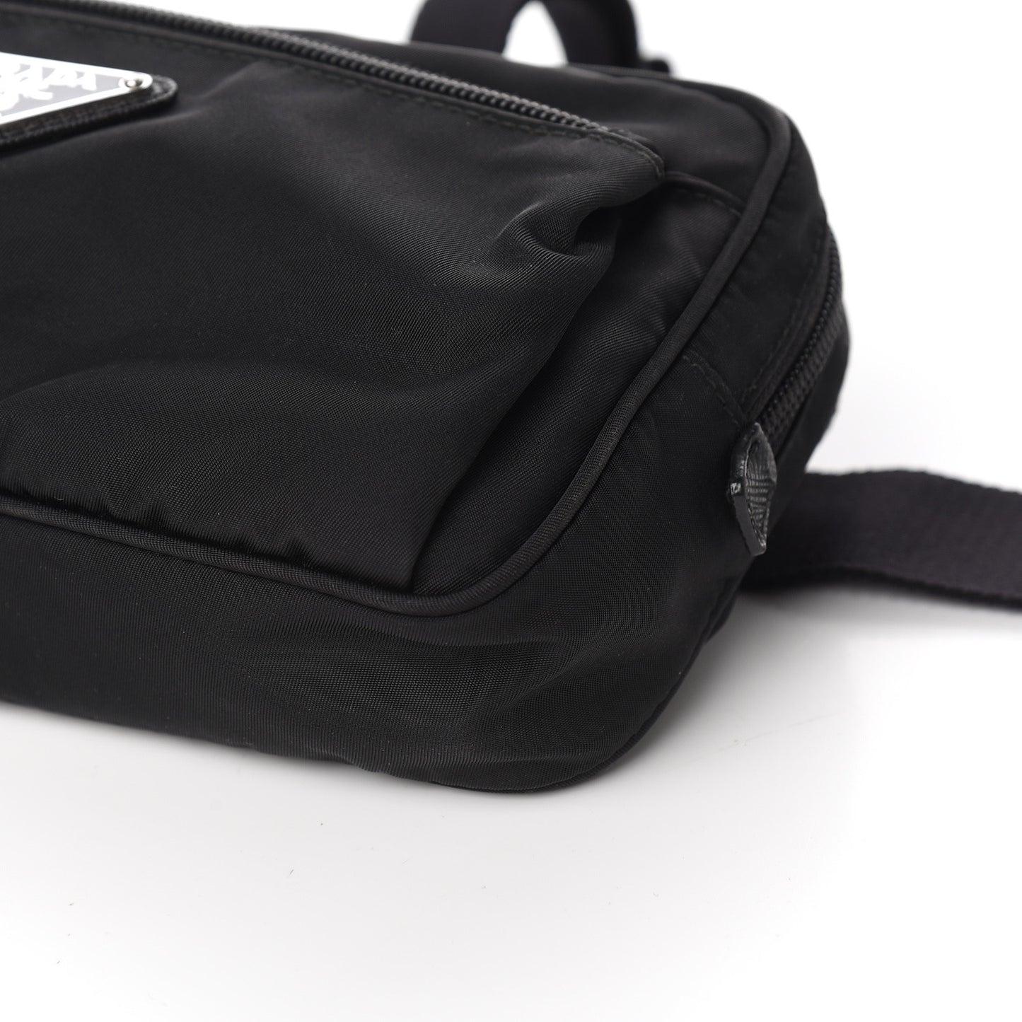 Tessuto Nylon Belt Bag Black